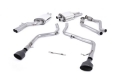 Catback výfuk Milltek Audi S5 B8 Coupe/Cabriolet 3.0 TFSI S-tronic (09-11) - verze bez rezonátoru Race - koncovky černé Oval | High performance parts