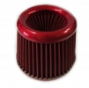 Sportovní filtr univerzální 76/90/100mm červený | High performance parts