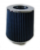 Sportovní filtr univerzální 76/90/100mm modrý | High performance parts
