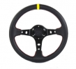 Sportovní volant SW401 - 350mm semiš / 90mm - karbon look/černý | High performance parts