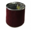 Sportovní filtr univerzální 60/65/70/76/90mm červený | High performance parts