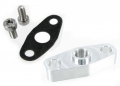 Adaptér přívodní vedení oleje Garrett GT30, GT35 + T3/T4 se závitem 1/8 NPT - kit s těsněním a šrouby | High performance parts