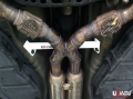Rozpěrná tyč Ultra Racing Nissan 350Z Z33 (02-08) - středová spodní výztuha | High performance parts