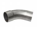 Nerezové výfukové koleno 45° HJS - průměr 45mm | High performance parts