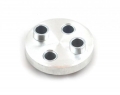 Hliníkové uložení řízení (Aluminum Steering Bushing) Silver Project Nissan 180SX / 200SX / 240SX (89-94) | High performance parts