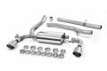 Catback výfuk Milltek Ford Focus Mk3 RS 2.3T EcoBoost 5-dv. Hatchback (16-) - verze bez rezonátoru - koncovky titanové | High performance parts