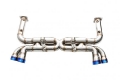 Manifold back výfuk s náhradami katalyzátorů Innotech (IPE) na Porsche 996 Turbo / Turbo S (01-05) | 