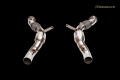 Downpipes se sportovními katalyzátory Innotech (IPE) na Ferrari 488 GTB (15-) - Evolution Edition - titanové | 