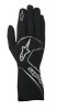 Závodní rukavice Alpinestars Tech 1 Race - černé/bílé | 