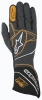 Závodní rukavice Alpinestars Tech 1ZX - antracit/oranžové | 