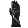 Závodní rukavice Alpinestars Tech 1 Race - černé/bílé | 