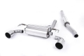 Catback výfuk Milltek Mitsubishi Lancer Evo 10 X 2.0 Turbo (08-14) - koncovky Raptor 127mm - verze bez rezonátoru | 