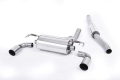 Catback výfuk Milltek Mitsubishi Lancer Evo 10 X 2.0 Turbo (08-14) - koncovky Raptor 102mm - verze s rezonátorem | 