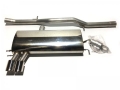 Catback výfuk Milltek VW Golf 4 4-Motion V6 (00-04) - verze s rezonátorem | 