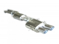 Catback výfuk Milltek Audi RS4 B5 V6 Bi-Turbo Avant (00-02) - verze s rezonátorem - Milltek kat. |