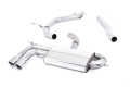 Catback výfuk Milltek Audi A3 8P 1.8 TSI 2WD 3-dv. (08-12) - verze bez rezonátoru |