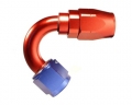 Fitinka koleno 120° D-06 (AN6) 9/16x18-UNF - cutter-system - šroubovací |