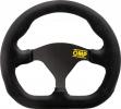 Volant OMP Formula 250mm - černý/černý - semiš | 