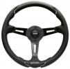 Volant Momo Gotham 350mm - černý/černý - kůže | 