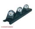 Držák budíků Seat Ibiza 6K / Cordoba 6K (06/99-05/02) - 3x budík 52mm |