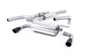 Catback výfuk Milltek BMW 4-Series F32 428i Coupe manual N20 (14-19) - verze s rezonátorem - koncovky dual černé | 