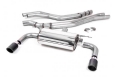 Catback výfuk Milltek BMW 2-Series F22 LCI M240i Coupe (15-19) - verze s rezonátorem - koncovky karbonové (homologace) | 