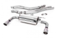Catback výfuk Milltek BMW 2-Series F22 LCI M240i Coupe (15-19) - verze s rezonátorem - koncovky titanové (homologace) | 