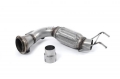 Downpipe s náhradou katalyzátoru Milltek Mini Cooper Mk3 F56 1.5T (14-) - závodní verze - OEM výfuk |
