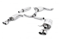 Catback výfuk Milltek Seat Leon 5F ST Cupra 280/290 2.0 TSI (15-) - verze s rezonátorem - koncovky leštěné Quad (homologace) | 
