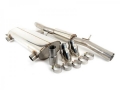 Catback výfuk Milltek Audi TT 8N 1.8T 225PS Quattro Coupe/Roadster (98-06) - verze s rezonátorem Race - koncvoky titanové | 