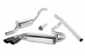 Downpipe back Milltek Audi Coupe UR Quattro 10v Turbo (89-91) - verze s rezonátorem - koncovka černá |