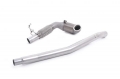 Downpipe se sportovním katalyzátorem Milltek Audi TT FV/8S TTS 2.0 TFSI Quattro (15-) - OEM výfuk | 