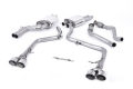 Catback výfuk Milltek Audi S5 B8.5 3.0 TFSI Coupe/Cabrio (11-) - verze bez rezonátoru - koncovky leštěné | 