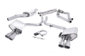 Catback výfuk Milltek Audi S5 B8.5 3.0 TFSI Sportback (12-) - verze s klapkami - koncovky titanové |