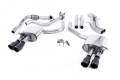Catback výfuk Milltek Audi S5 B9 3.0 TFSI V6 Sportback bez sport. difer., s výzt./bez výzt. (17-) - verze bez rezonátoru - koncovky černé GT90 | 