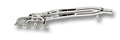 Lazené výfukové svody Supersprint Mercedes W202 C 180/200/220 Sedan/S.W. (93-96) |