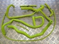 Silikonové hadice Roose Motosport Honda Accord Type-R 2.2 DOHC H22A7 (98-03) - pomocné vedení |