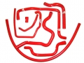 Silikonové hadice Roose Motosport Opel Calibra GSi 2.0 16V C20XE (89-97) - pomocné vedení Power Cap |