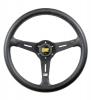 Volant OMP Sand 380mm - černý/černý  - PU | 
