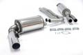 Catback výfuk Simons Volvo S80 Turbo 2WD 2.0T/2.4T/2.5T T6 (98-06) - homologace |
