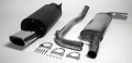 Catback výfuk Simons Volvo S40 / V40 1.8/2.0 N/A (96-00) - homologace |