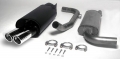 Catback výfuk Simons Volvo S40 / V40 Turbo 2.0T T4 (96-00) - homologace |