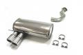 Catback výfuk Simons BMW 3-Series E90 / E91 / E92 / E93 325i/330i (03/07-13) - homologace |