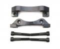 Adaptéry ProRacing pro přední brzdové třmeny Brembo Porsche 996 / Boxster S / Cayman S - Audi, Seat, Škoda, VW platforma A4 5B / Passat B5 (5x112) + kotouče (312 x 25mm) | 