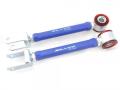 Rear Toe Control Arms Silver Project Nissan 350Z Z33 (03-08) / Infiniti G35 VQ35 (03-07) | 