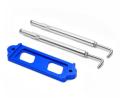Upevňovací kit na držák baterie Honda Civic / CRX / Integra / S2000 - modrý |