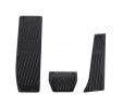 Pedály ProRacing pro BMW X1 E84 / X3 E83 / F25 / X4 F26 / X5 E53 / E70 / X6 E71 / E72 / Z4 E85 / E86 / E89 bez loga - automatická převodovka - černé | 