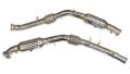 Downpipes s náhradami katalyzátorů TurboWorks Mercedes GLS 400/450 X166 3.0 V6 bi-turbo M276 (14-) | 