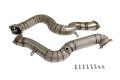 Downpipes s náhradami katalyzátorů TurboWorks Audi S6 / S7 C7 4G / S8 D4 4.0 TFSI V8 (12-19) |