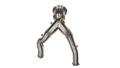 Downpipe s náhradou OPF/GPF TurboWorks Porsche Panamera 3.0TFSI EA839 (16-) |